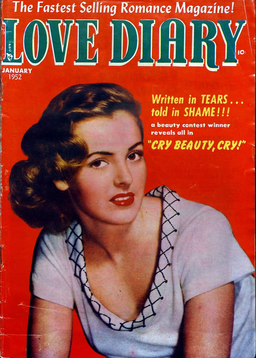 Comic Book Cover For Love Diary 24