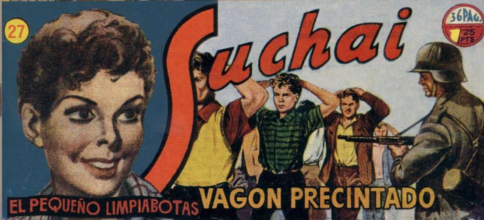 Comic Book Cover For Suchai 27 - Vagon Precintado