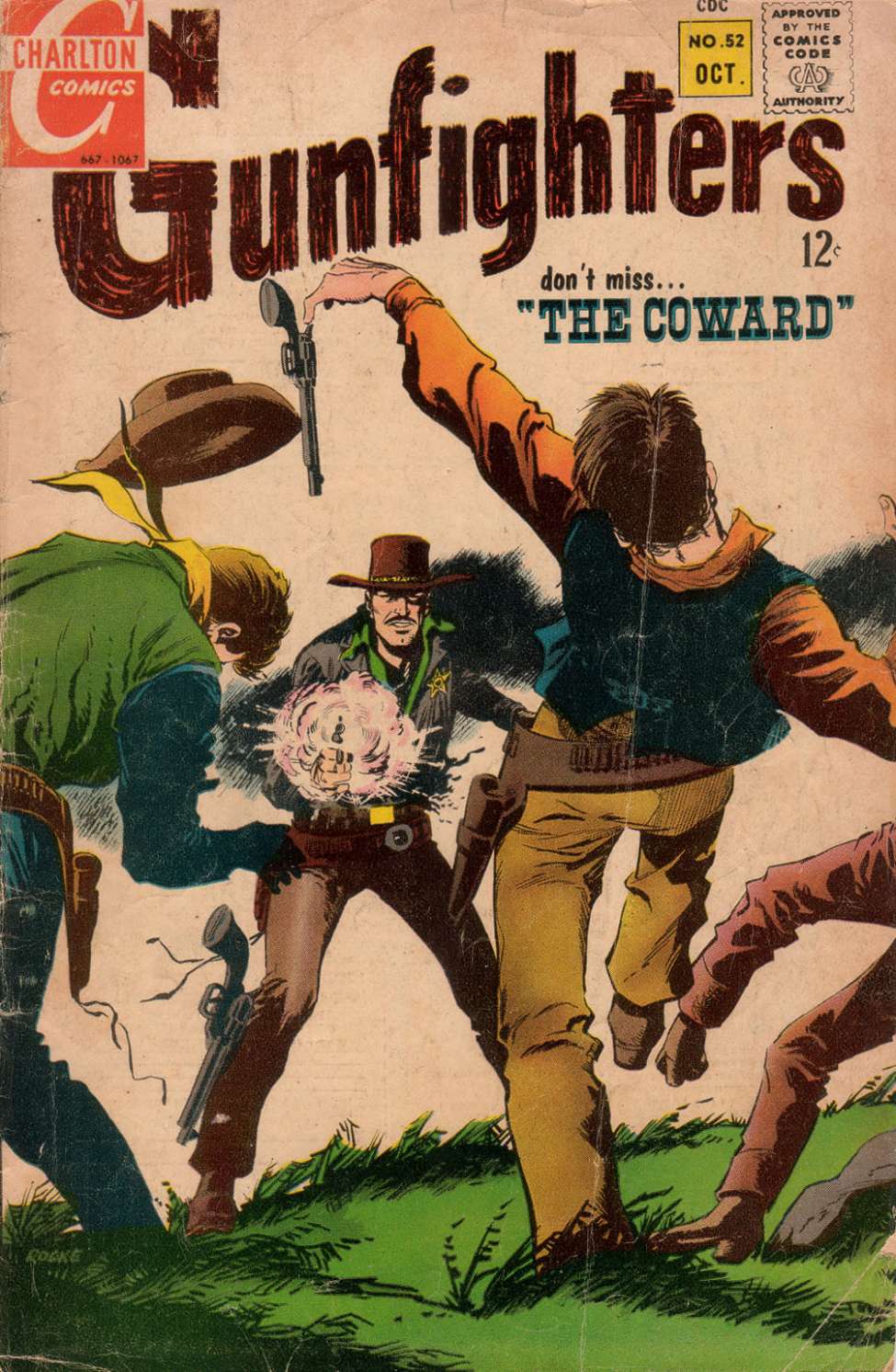 Comic Book Cover For Gunfighters 52
