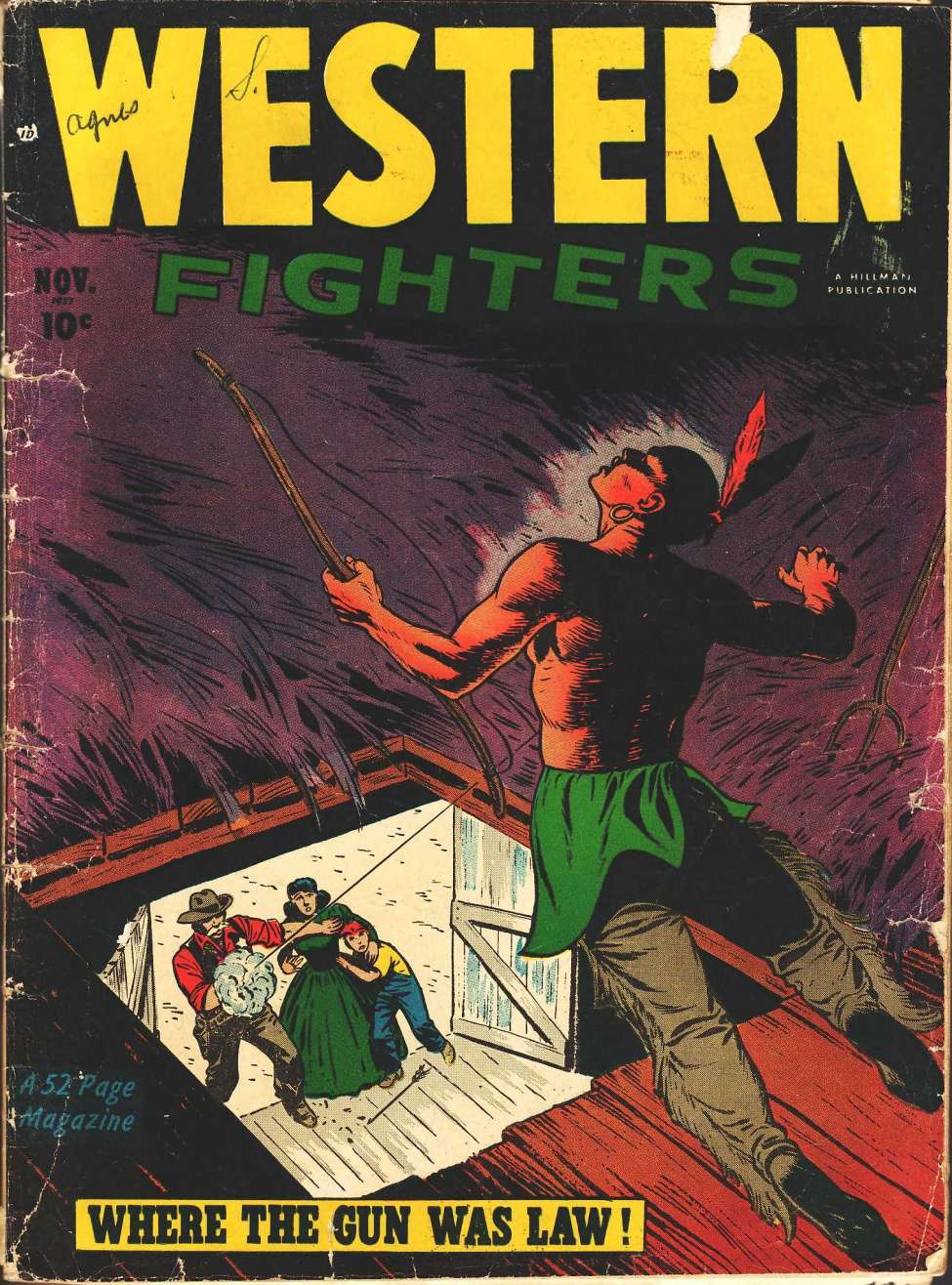 Comic Book Cover For Western Fighters v3 12