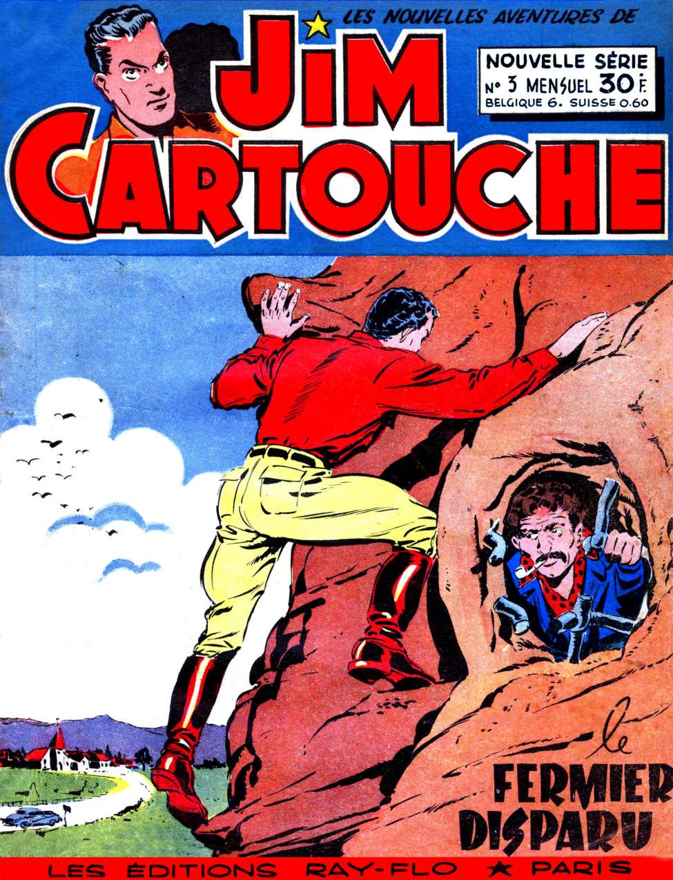 Comic Book Cover For Jim Cartouche 3 - Le fermier disparu