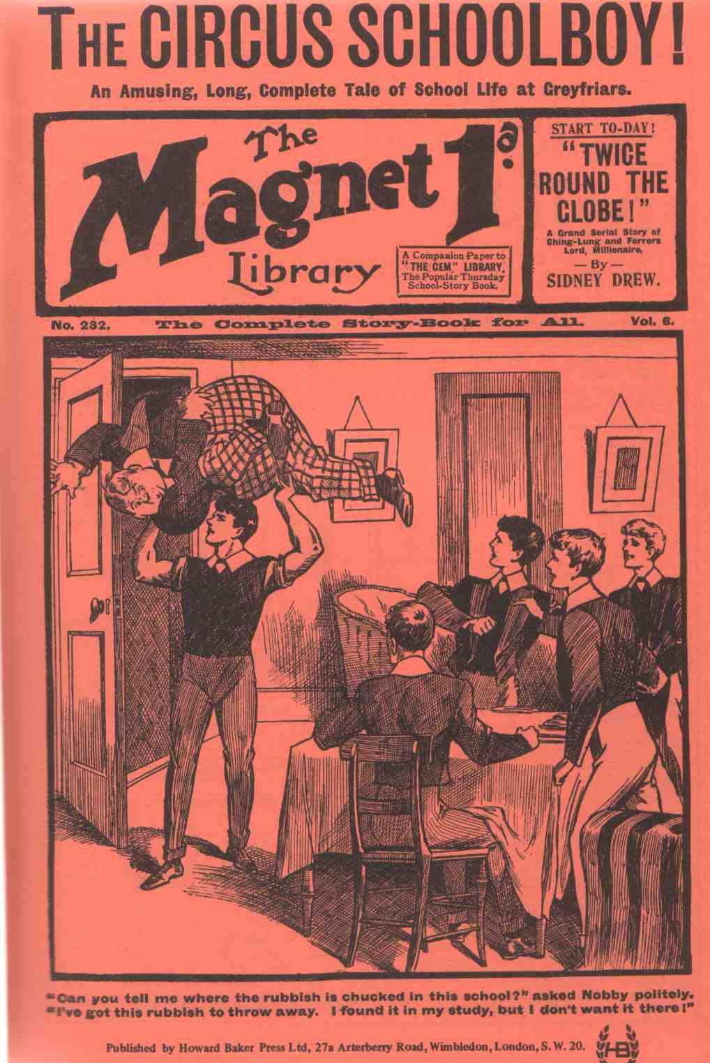 Book Cover For The Magnet 232 - The Circus Schoolboy