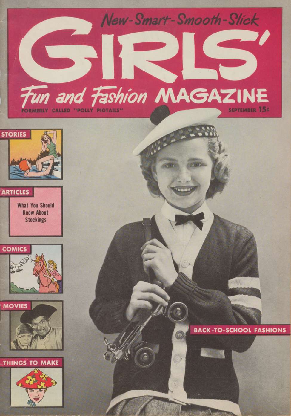 Comic Book Cover For Girls' Fun and Fashion Magazine 48