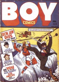 Large Thumbnail For Boy Comics 8 (fiche)