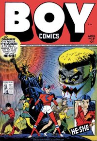 Large Thumbnail For Boy Comics 9 (fiche/23paper)