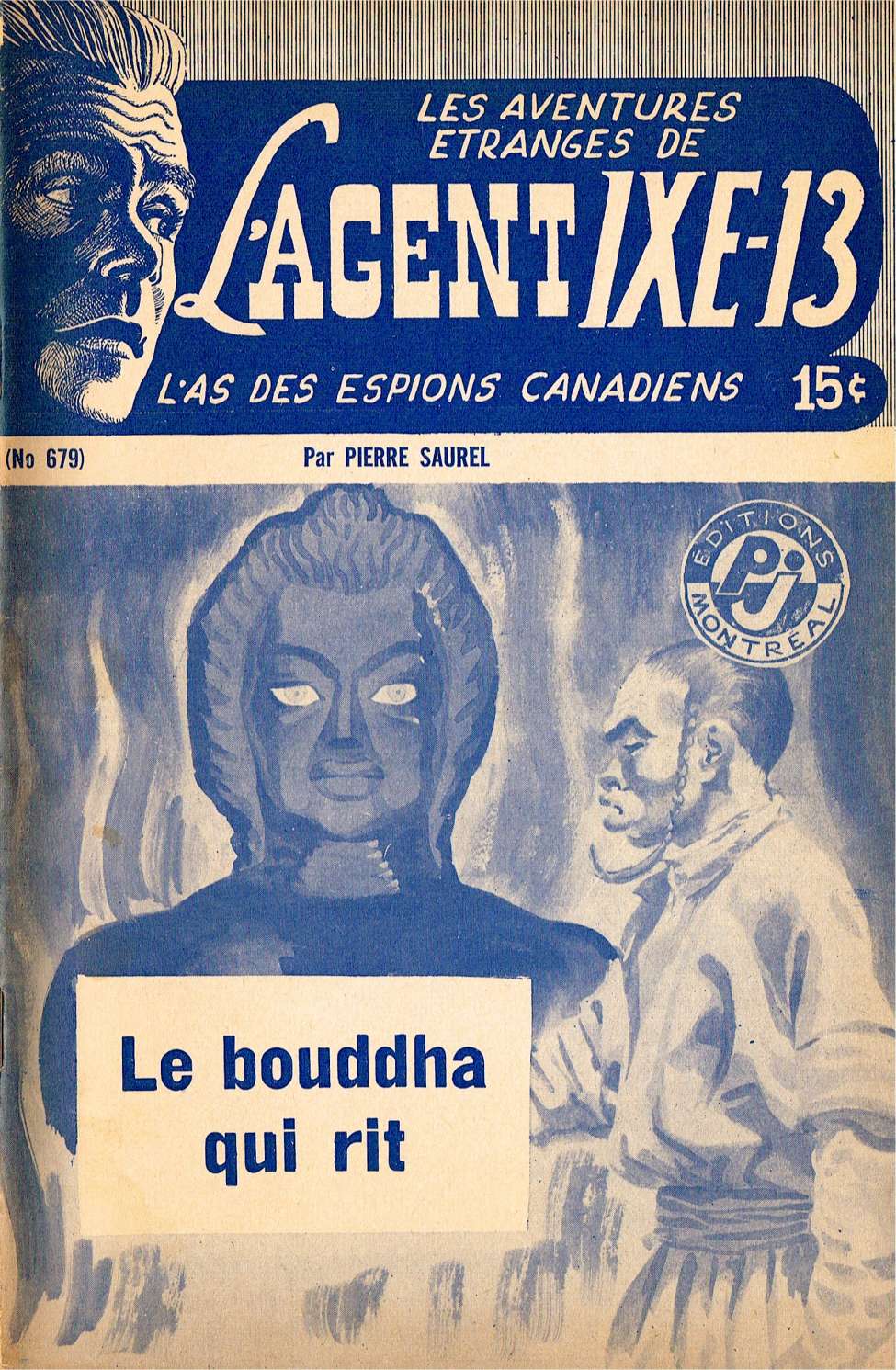 Book Cover For L'Agent IXE-13 v2 679 - Le bouddha qui rit