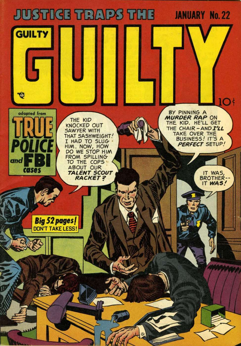Book Cover For Justice Traps the Guilty 22