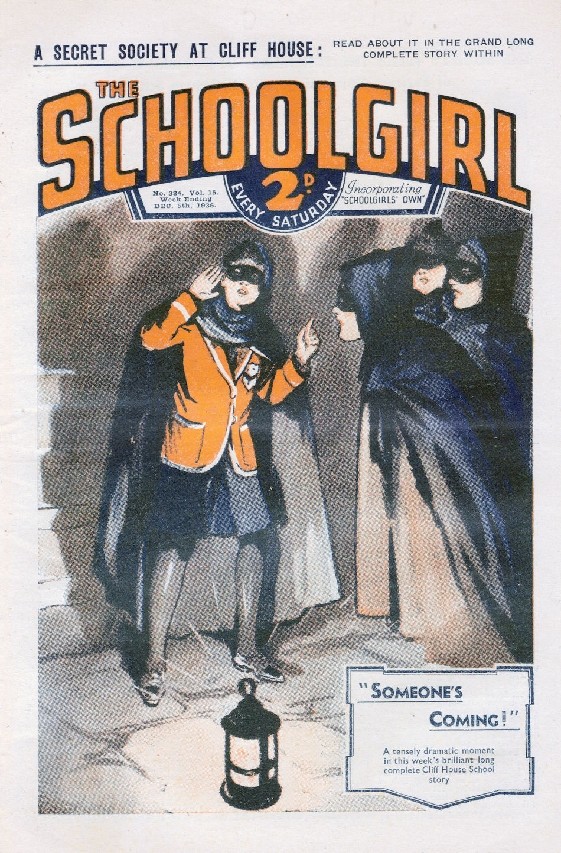 Comic Book Cover For The Schoolgirl 384