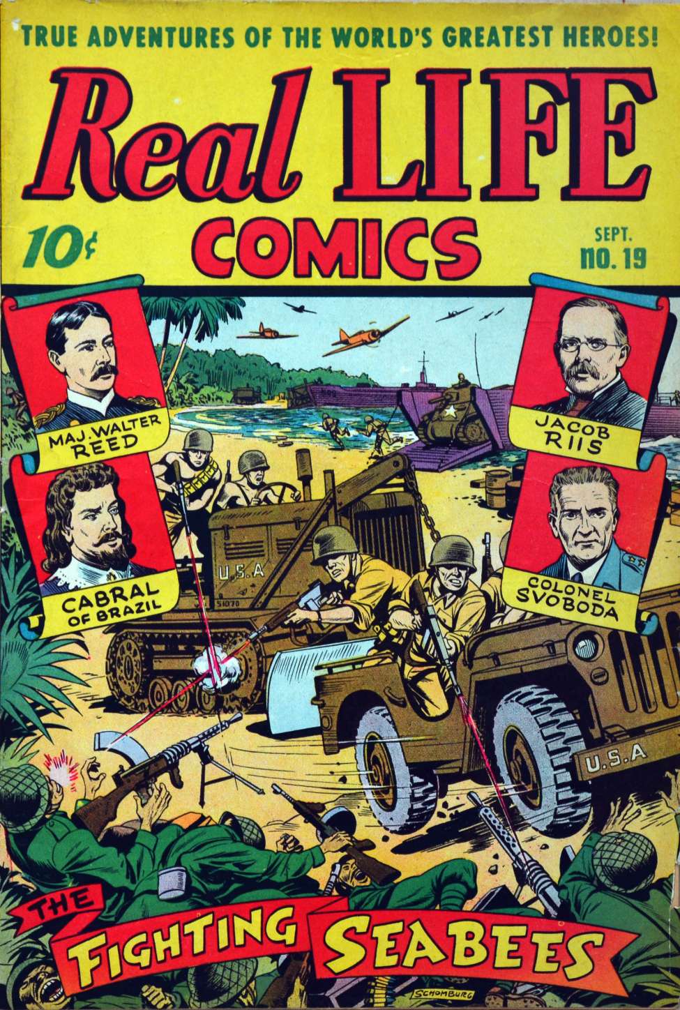 Comic Book Cover For Real Life Comics 19