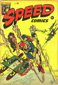 Large Thumbnail For Speed Comics 41 - Version 1