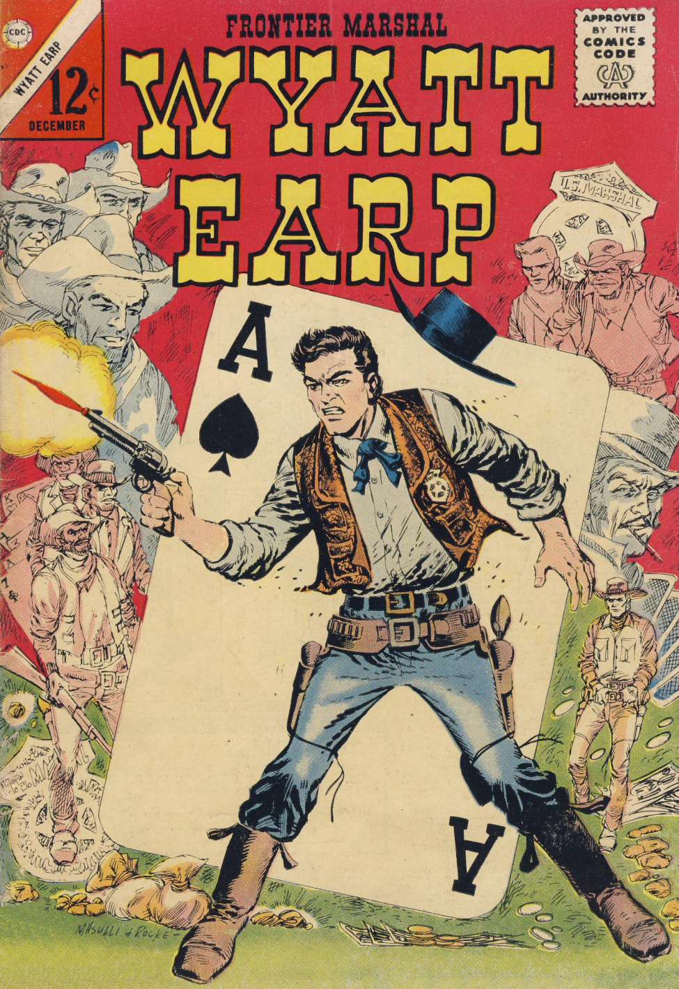 Comic Book Cover For Wyatt Earp Frontier Marshal 61