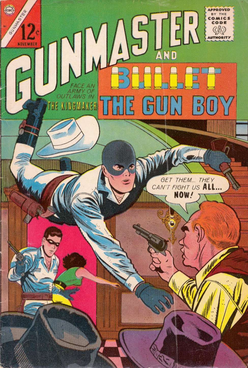 Comic Book Cover For Gunmaster 86