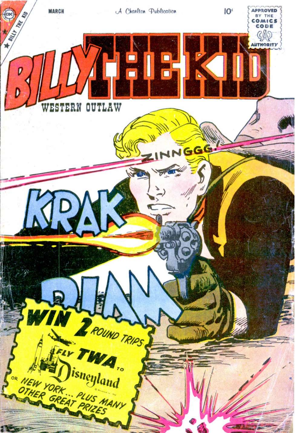 Comic Book Cover For Billy the Kid 21
