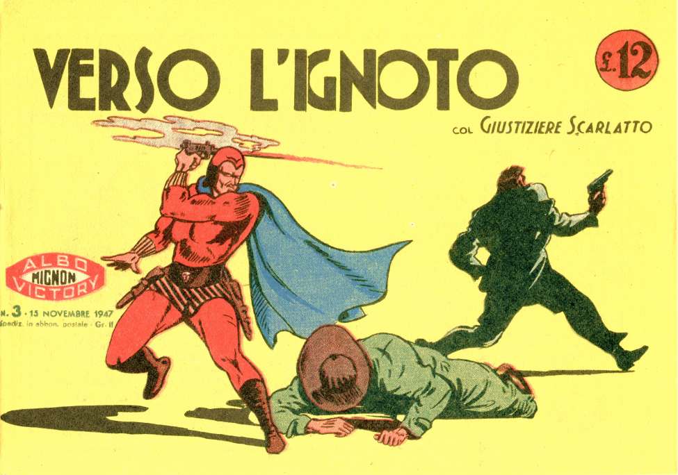 Comic Book Cover For Il Giustiziere Scarlatto 3 - Verso L'Ignoto