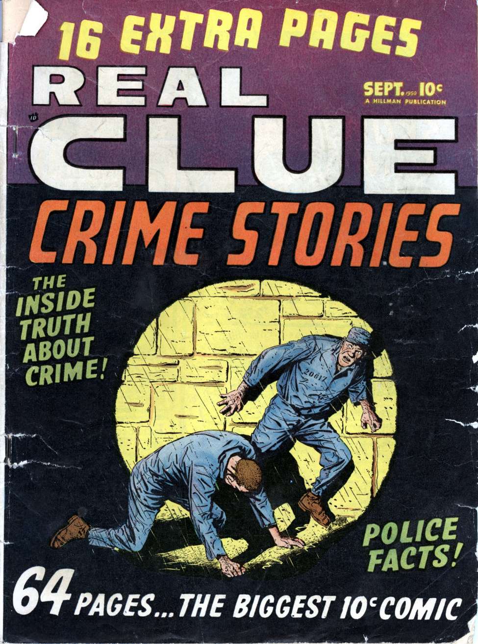 Book Cover For Real Clue Crime Stories v5 7