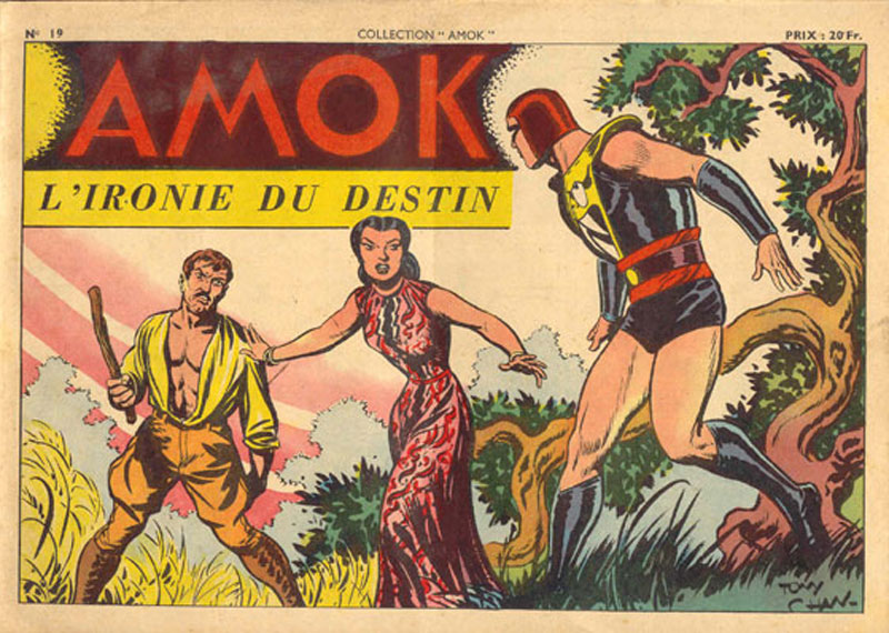 Comic Book Cover For Amok 19 - L'ironie du Destin