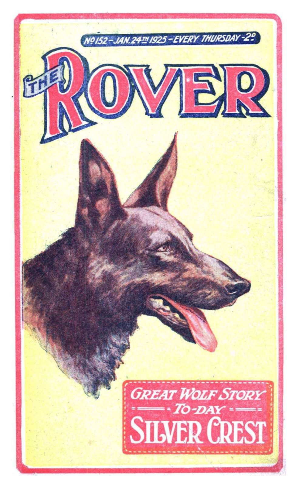 Book Cover For The Rover 152