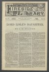 Cover For Fireside Library 45 - Lord Lisle's Daughter