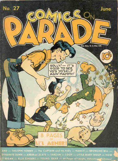Book Cover For Comics on Parade 27