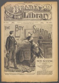 Large Thumbnail For Beadle's Half Dime Library 470 - The Boy Shadow