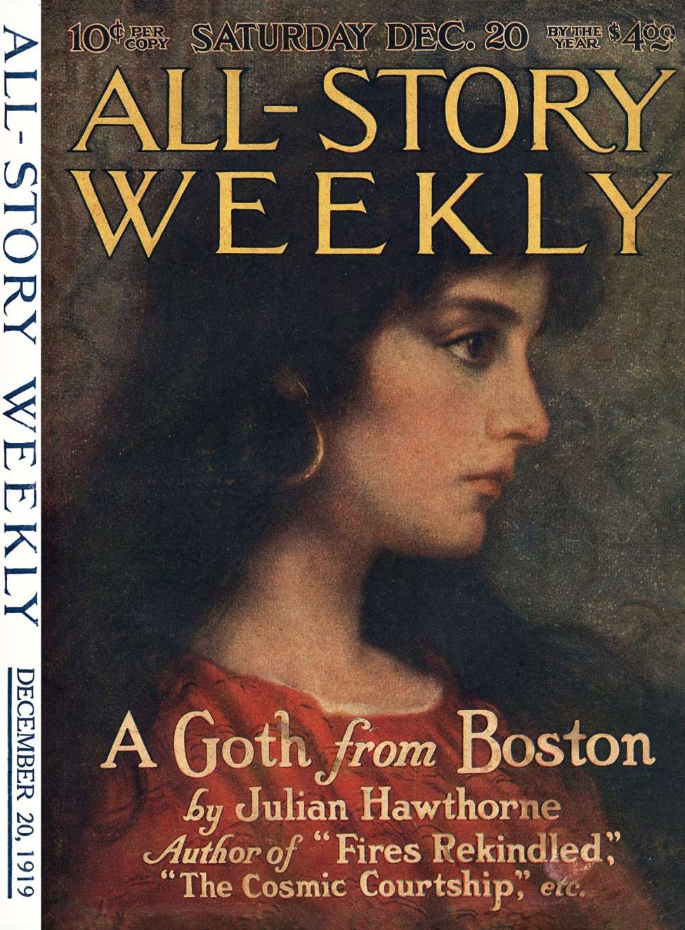 Comic Book Cover For All-Story Weekly v105 1