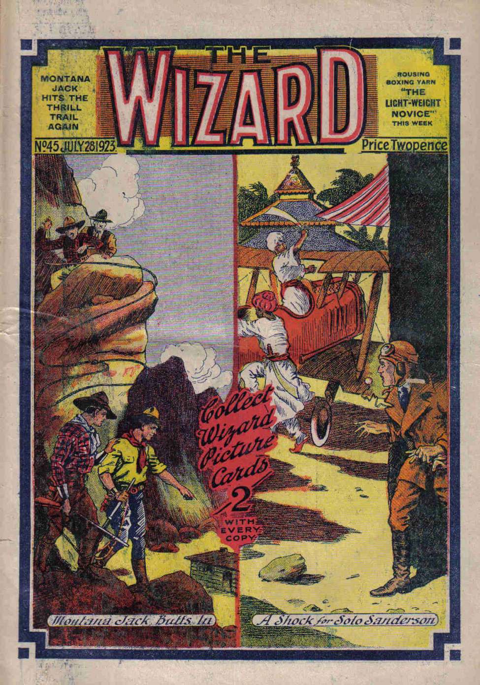 Comic Book Cover For The Wizard 45