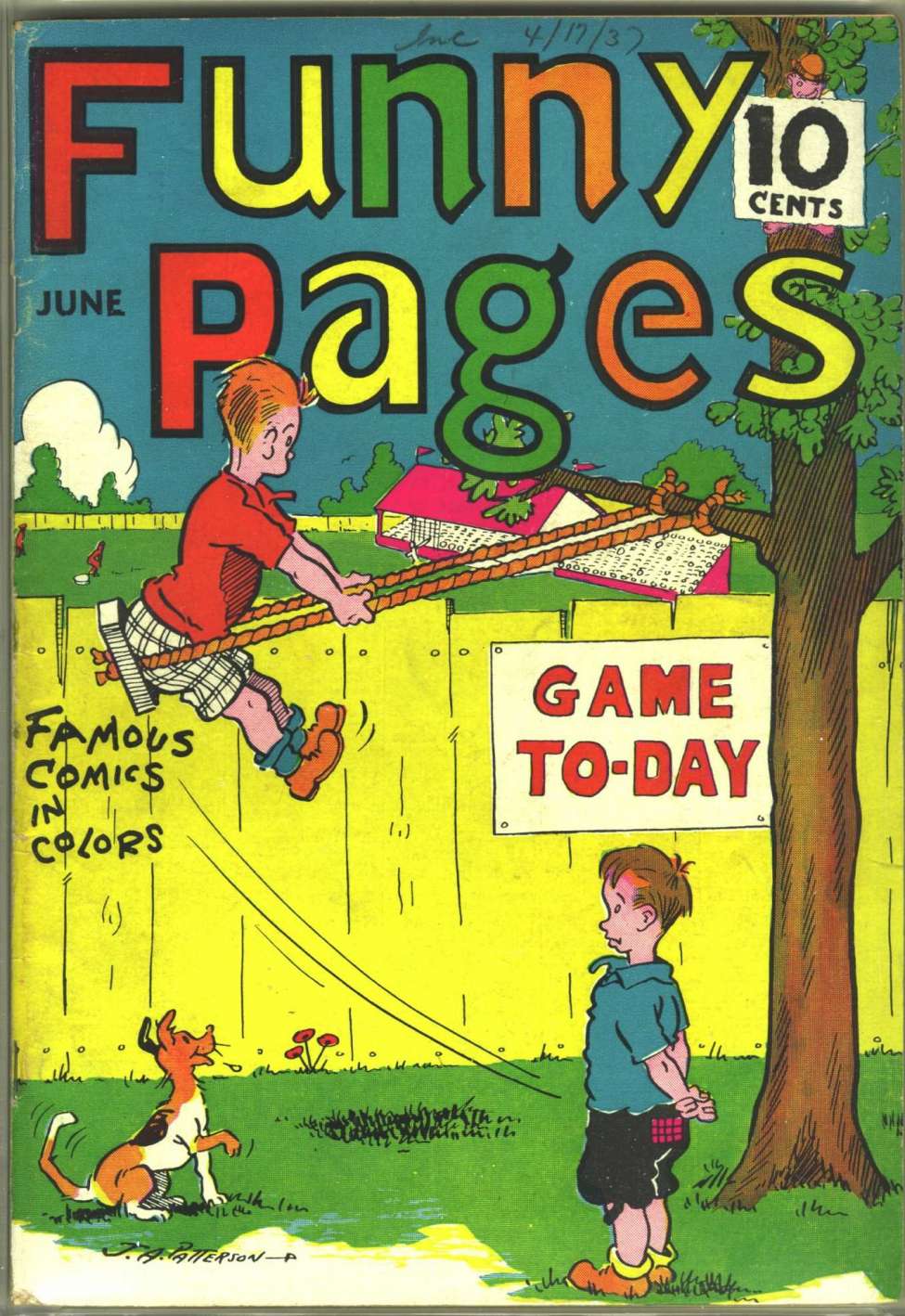 Comic Book Cover For Funny Pages v1 11