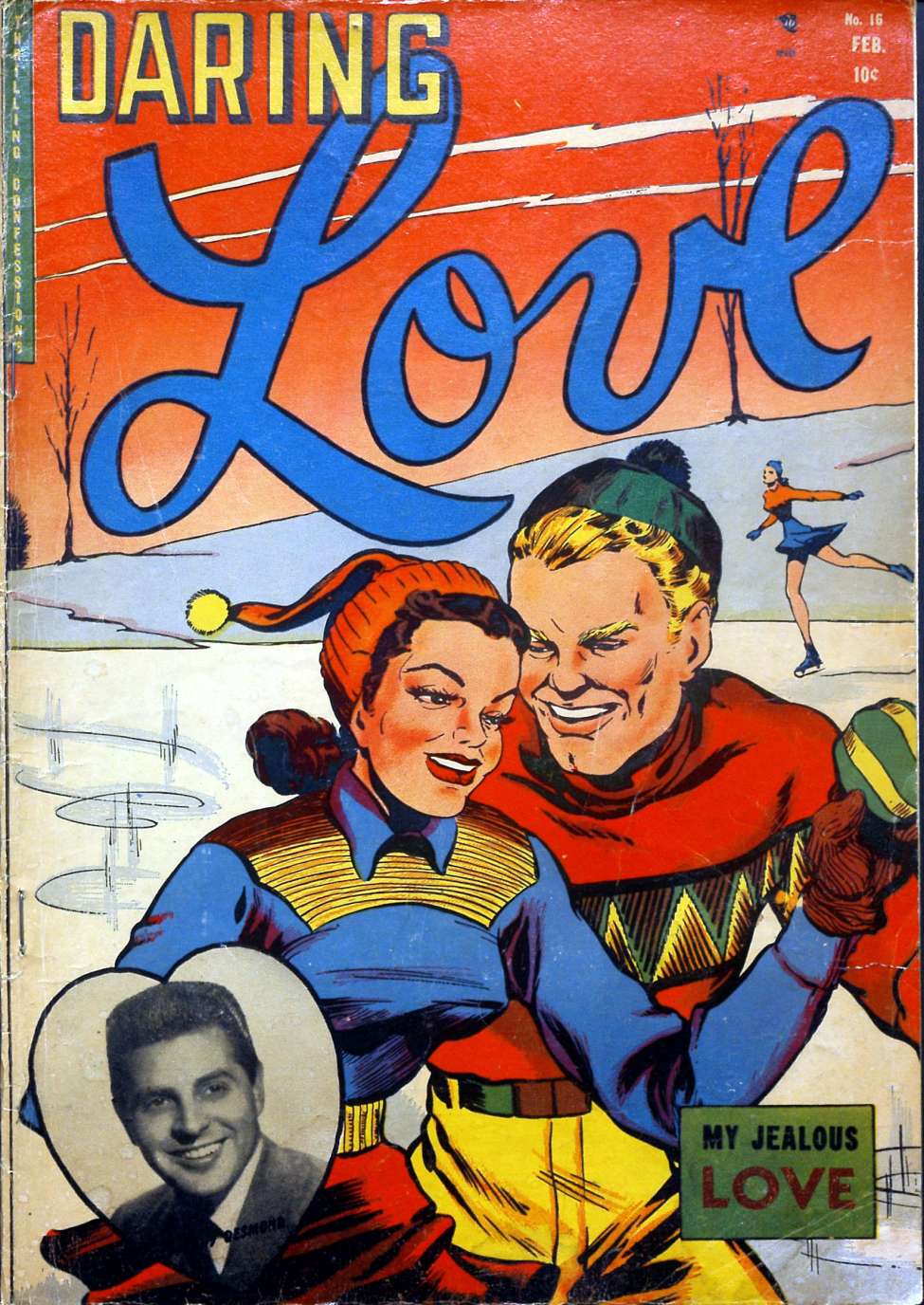 Comic Book Cover For Daring Love 16