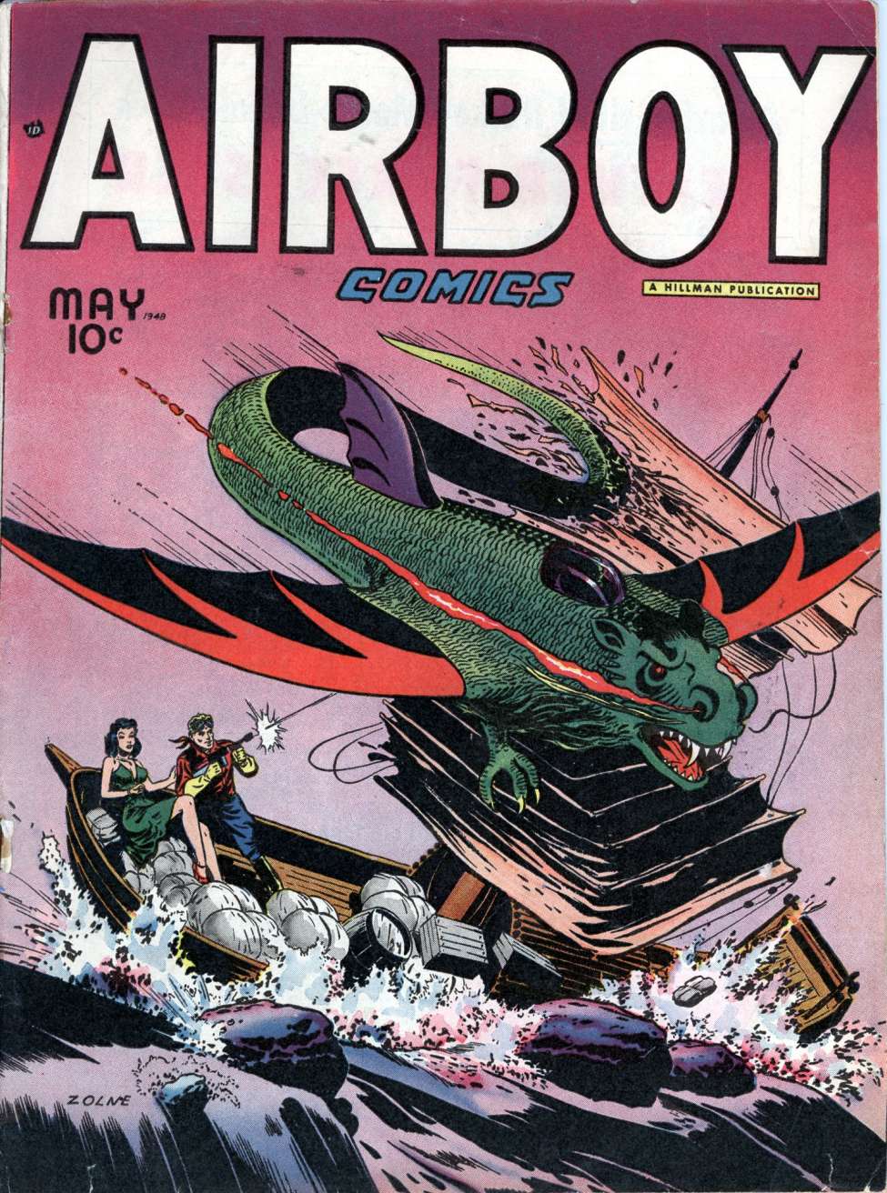 Comic Book Cover For Airboy Comics v5 4 (alt)