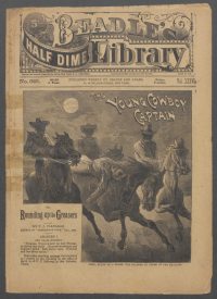 Large Thumbnail For Beadle's Half Dime Library 925 - The Young Cowboy Captain