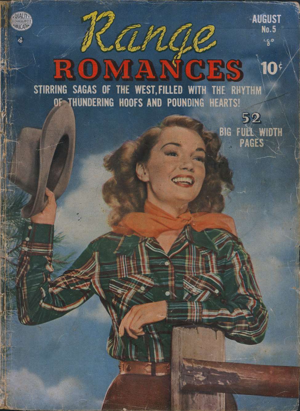Book Cover For Range Romances 5