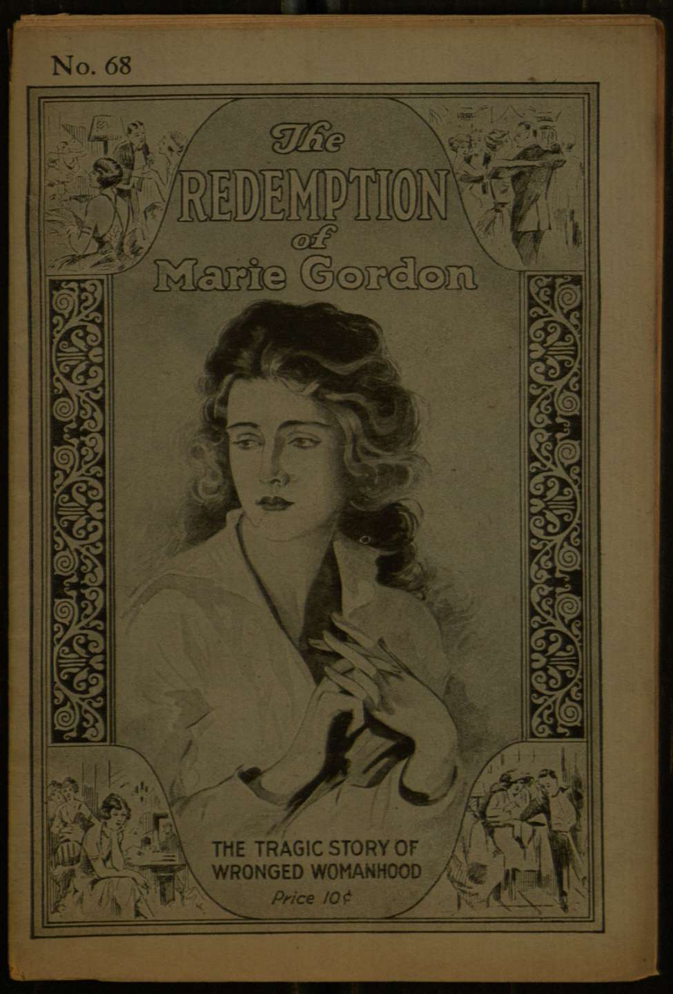 Book Cover For The Redemption of Marie Gordon 68 - Cora Lane Sherman