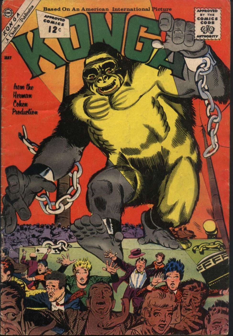 Comic Book Cover For Konga 6