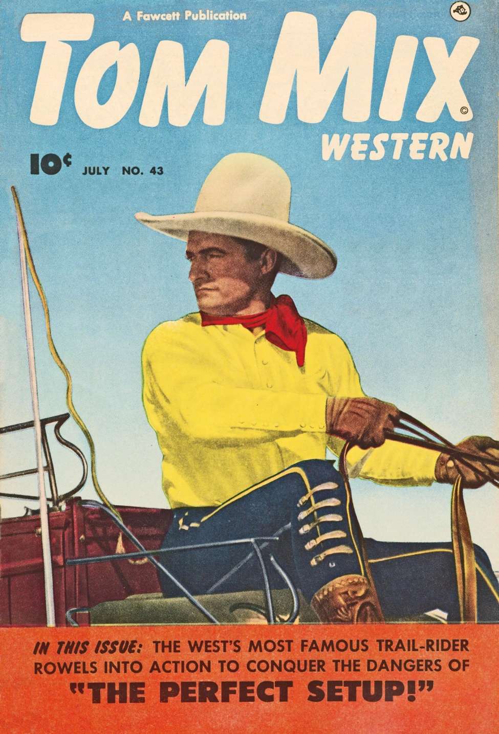 Book Cover For Tom Mix Western 43 - Version 1
