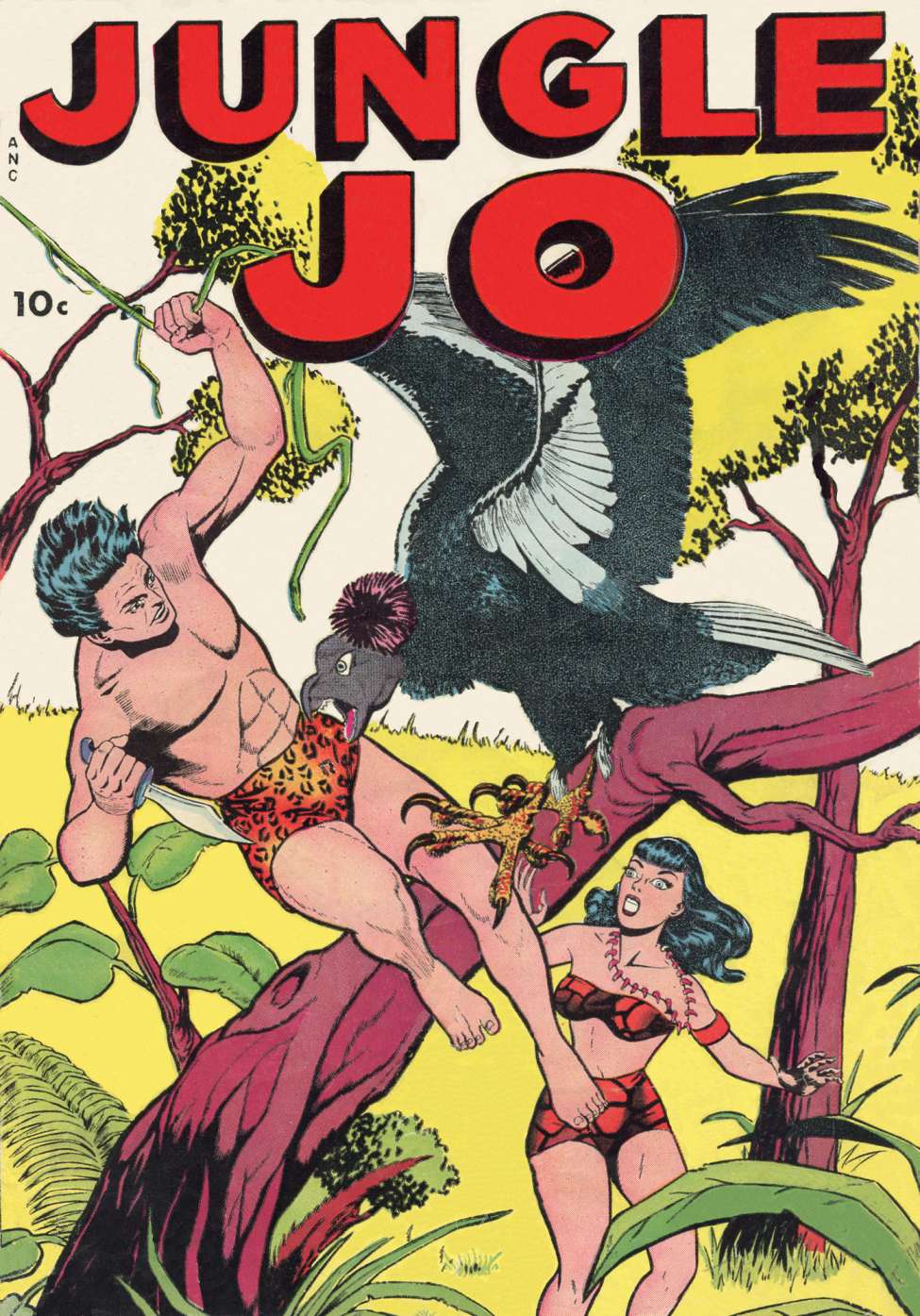 Comic Book Cover For Jungle Jo 