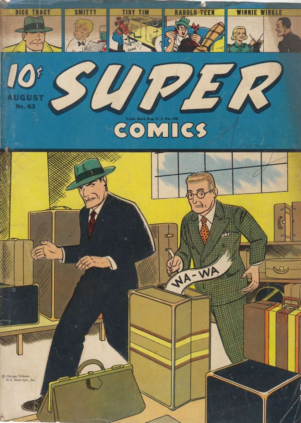 Book Cover For Super Comics 63