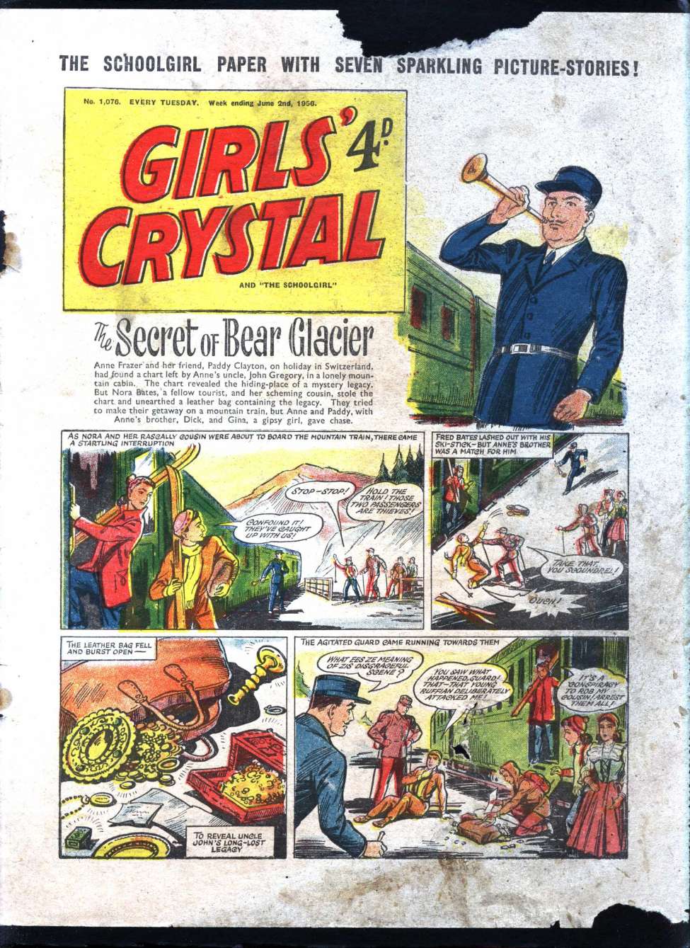 Comic Book Cover For Girls' Crystal 1076