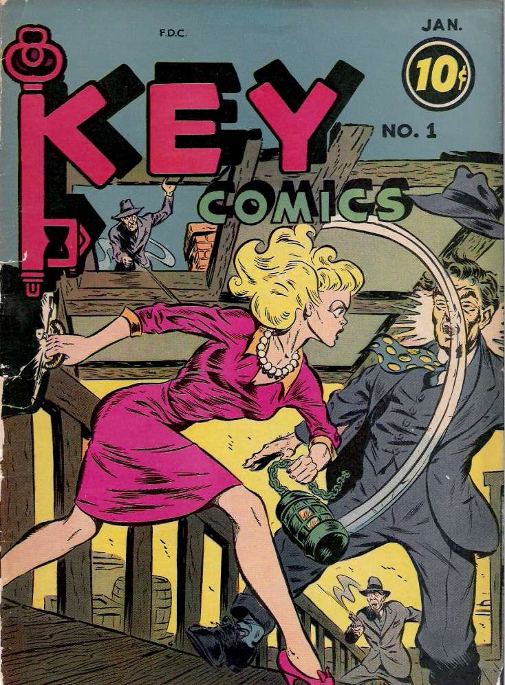Comic Book Cover For Key Comics 1 - Version 1
