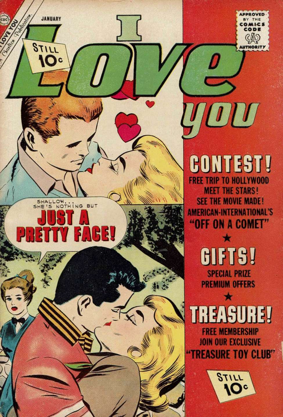 Comic Book Cover For I Love You 38 - Version 1
