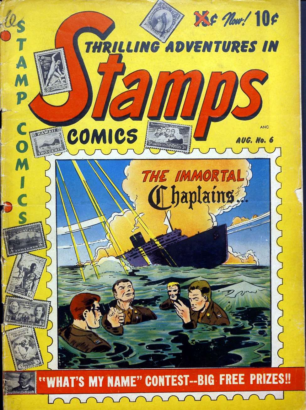 Book Cover For Stamp Comics 6