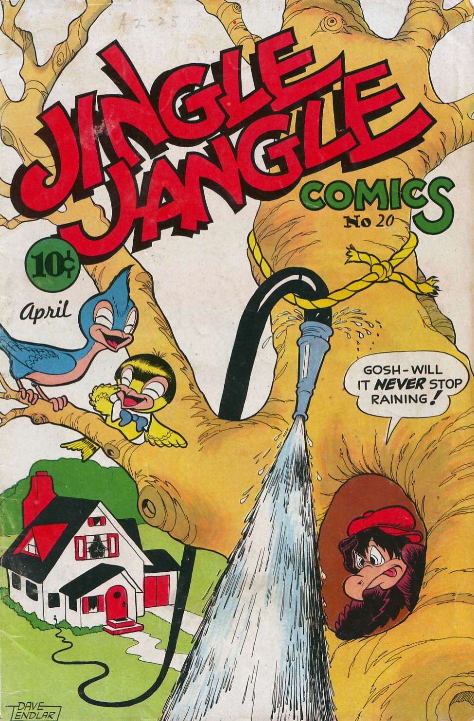 Comic Book Cover For Jingle Jangle Comics 20