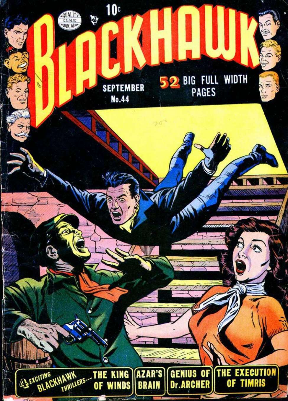 Comic Book Cover For Blackhawk 44 - Version 1