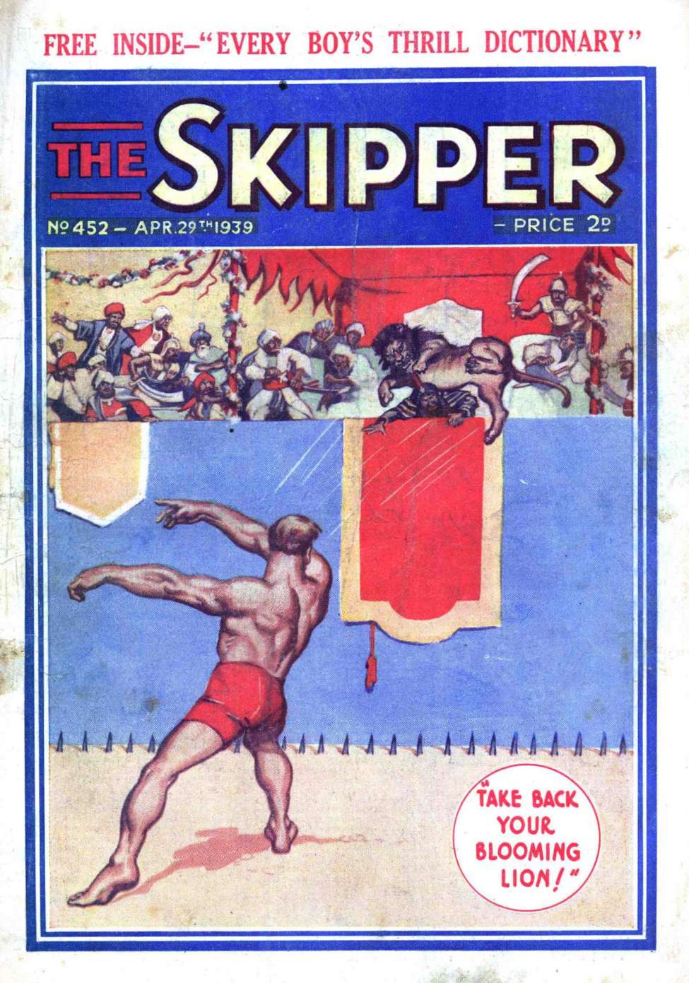 Comic Book Cover For The Skipper 452