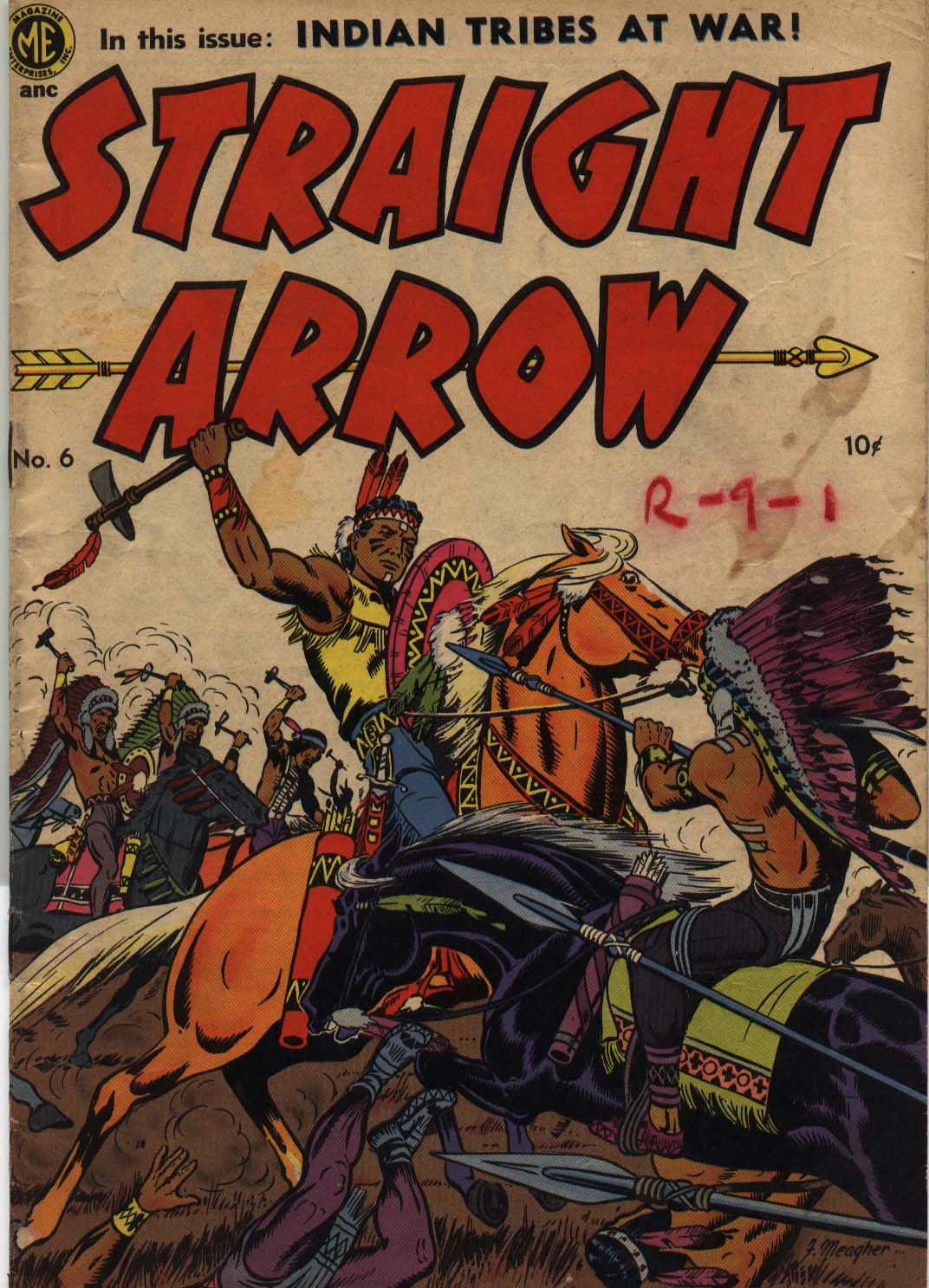 Book Cover For Straight Arrow 6