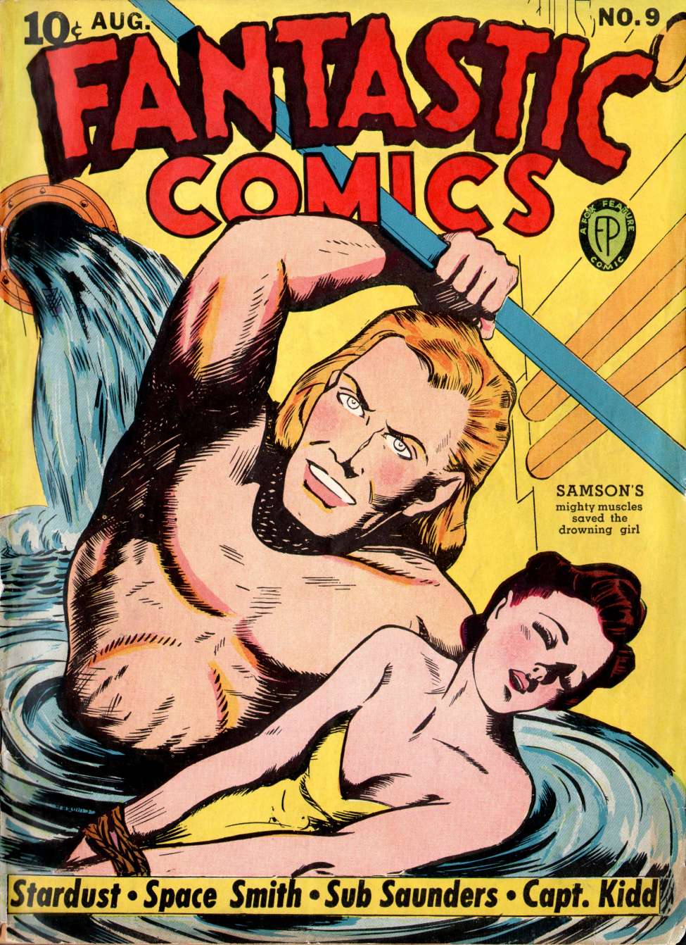 Book Cover For Fantastic Comics 9 - Version 2
