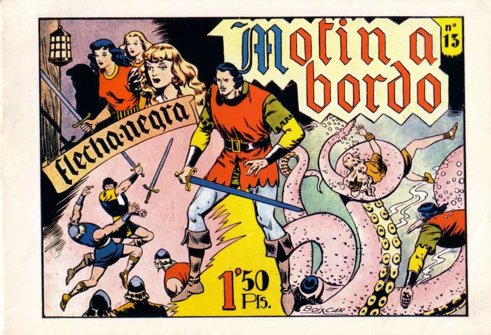 Comic Book Cover For Flecha Negra 13 - Motin a Bordo
