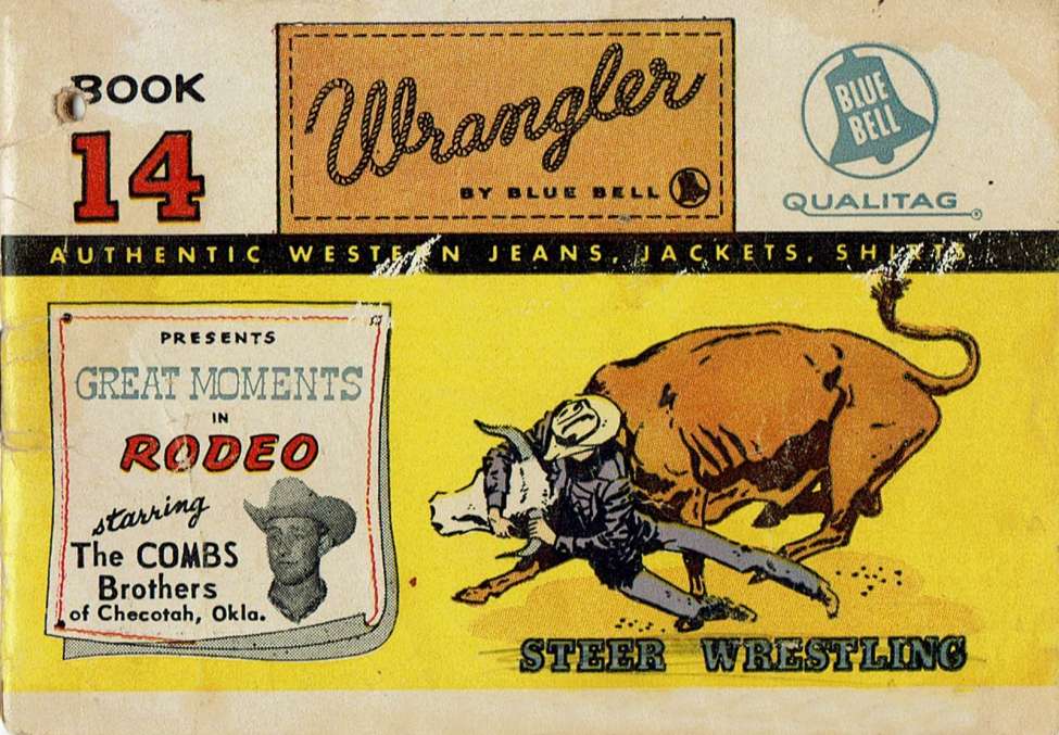 Book Cover For Wrangler Great Moments in Rodeo 14