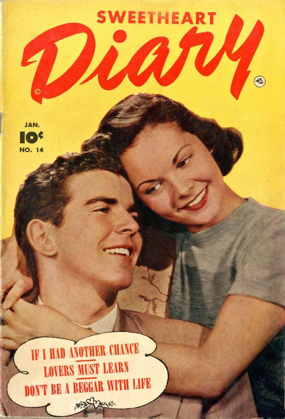 Comic Book Cover For Sweetheart Diary 14