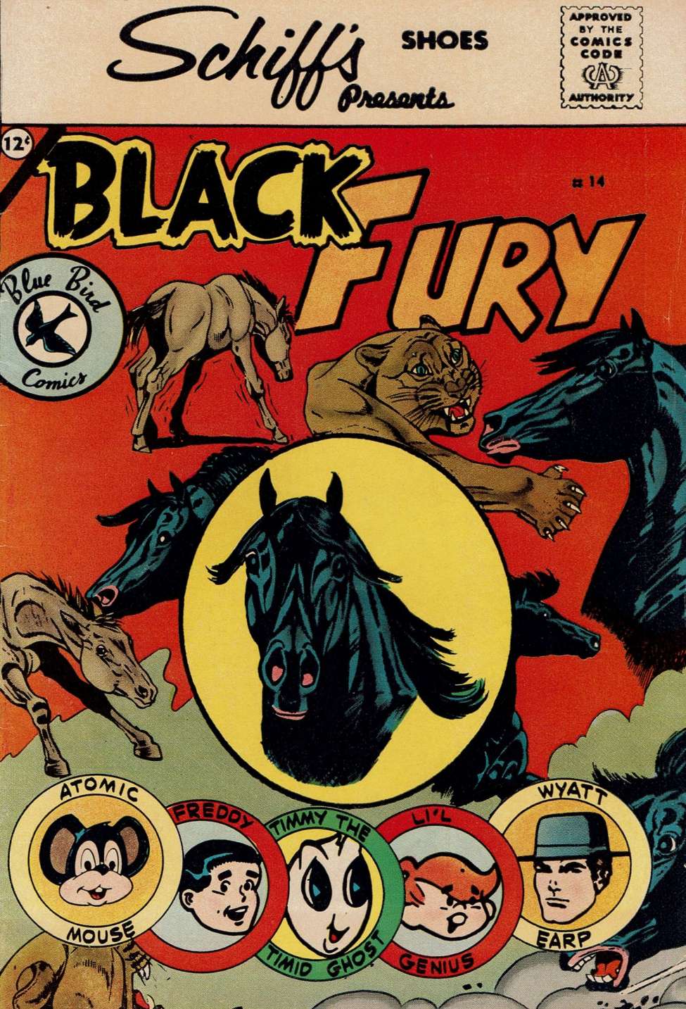 Book Cover For Black Fury 14 (Blue Bird)