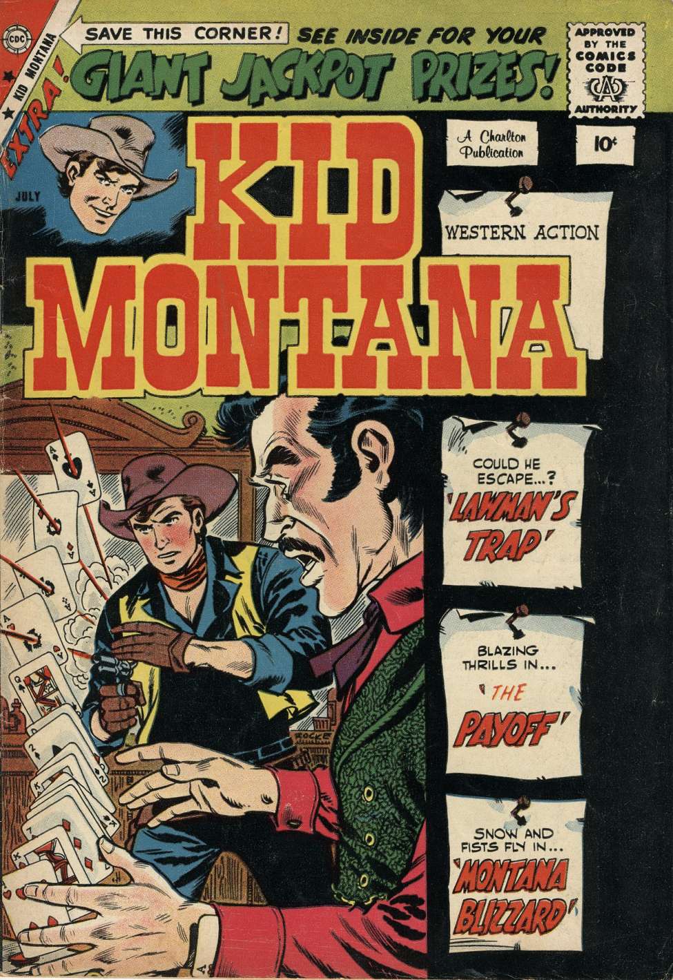 Comic Book Cover For Kid Montana 18